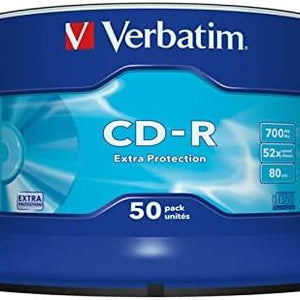 Verbatim Verbatim CDR80 Spindle 50 Pack SG Education