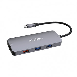 Verbatim Verbatim USB-C Pro Multiport Hub 9 Ports SG Education