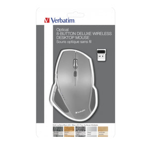 Verbatim Verbatim Wireless Desktop Mouse 8 Button SG Education