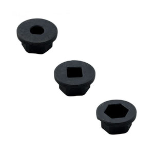 VEX Robotics VEX PRO 1/2" VersaHex Adapters v2 (1/4" Square Bore) (48 Pack) SG Education