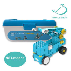 WhalesBot WhalesBot U30 Pro Robot Kit (Ages 5+) | Screen-Free STEM SG Education