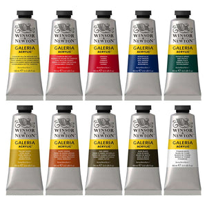 Winsor & Newton Galeria Acrylic  10 x 60ml Set SG Education