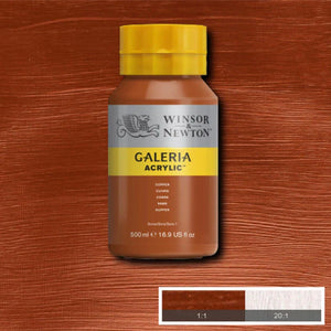 Winsor & Newton Galeria Acrylic Paint 500ml Range SG Education