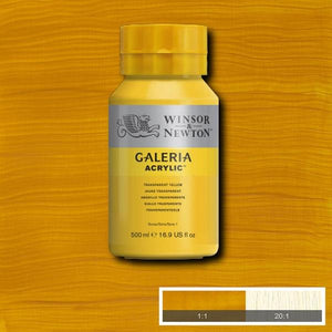 Winsor & Newton Galeria Acrylic Paint 500ml Range SG Education