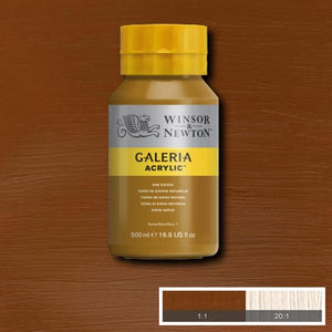Winsor & Newton Galeria Acrylic Paint 500ml Range SG Education