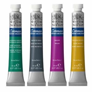 Winsor & Newton W&N Cotman Watercolour 8ml Range SG Education