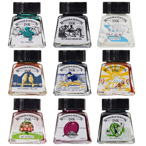 Winsor & Newton W&N Drawing Ink 14ml Range SG Education
