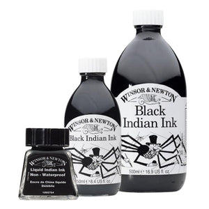 Winsor & Newton W&N Liquid Indian Ink Range SG Education