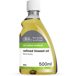 Winsor & Newton W&N Refined Linseed Oil Range SG Education