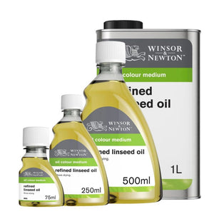Winsor & Newton W&N Refined Linseed Oil Range SG Education
