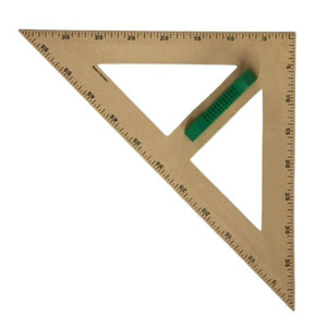 Wissner Wissner Board Wood Set Square 45degree Magnetic SG Education