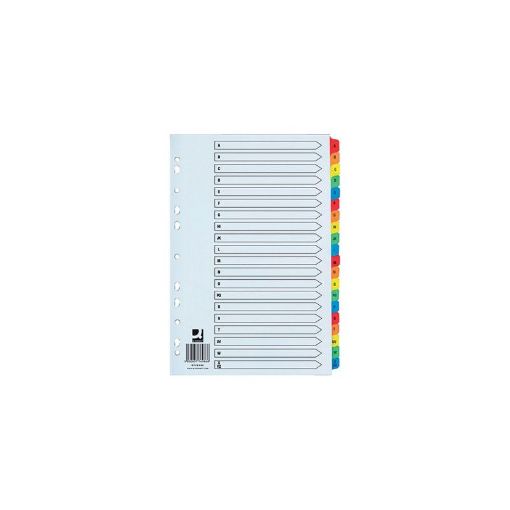 Picture of QConnect Divider Index A-Z Multicolour