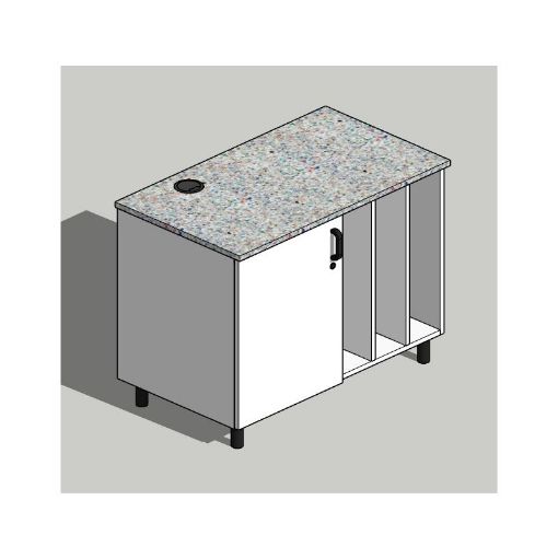 Picture of SG Makerspace Fixed Unit H730 x W1020mm - Vertical Dividers