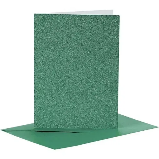 Picture of Glitter Cards & Envelopes 4 Pack Range