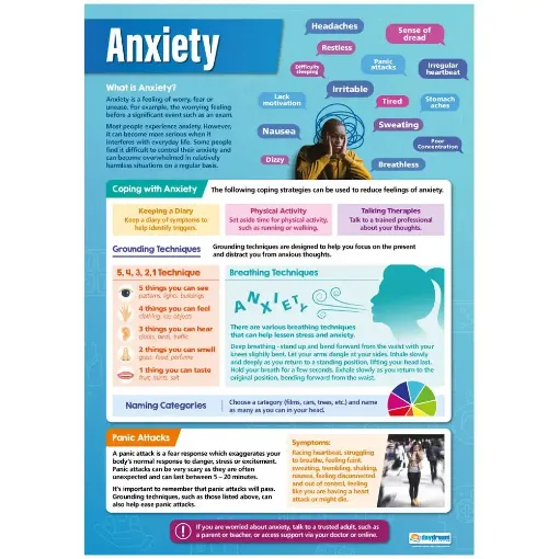 Picture of Anxiety Gloss Wallchart