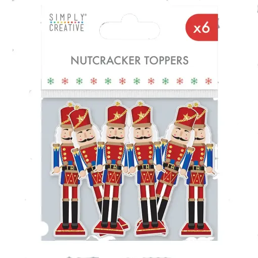 Picture of Nutcracker Christmas Toppers