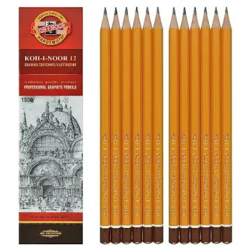 KOHINOOR Hardtmuth Gioconda Artist Soft Pastel Pencil Lemon  Yellow(36) Shaped Color Pencils 