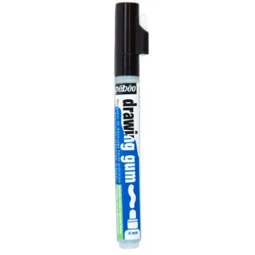 Pebeo Covering Blank Leaving White Marker Pen Drawing Gum 0.7/4mm