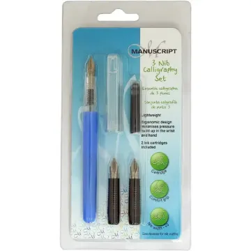 Staedtler Calligraphy Markers - Double Ended - Assorted Colours (Pack of 5), 3002 C5