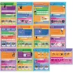 Picture of Components of Physical Fitness Laminated Wallcharts Set of  12 