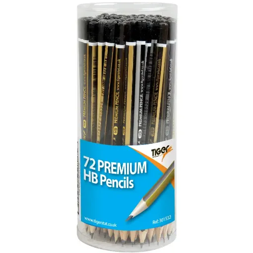 Picture of Tiger HB Pencils Pack of 72