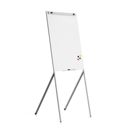 Picture of Rocada Visualine Flipchart Magnetic With Folding Legs 