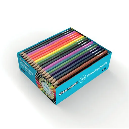 Picture of Classmaster Box of 144 Colour Pencils