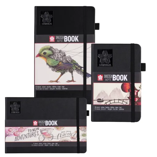 Picture of Sakura Sketchbook Black Range