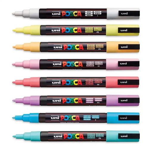 Picture of Posca PC-3M Bullet Marker Range