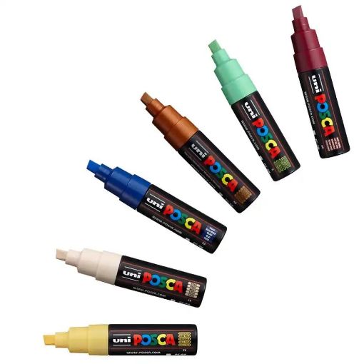 Picture of Posca PC-8K Broad Chisel Marker Range