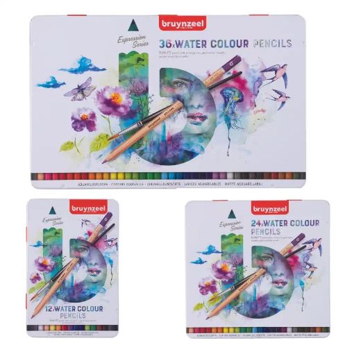 Picture of Bruynzeel Watercolour Pencil Packs Range