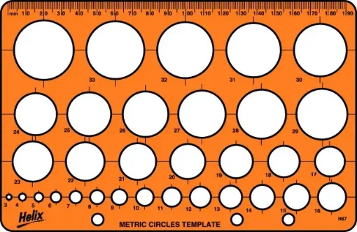 Picture of Helix Circle Template
