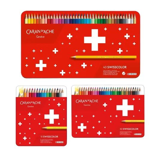 Picture of Caran d'Ache Swisscolor Pencils Range