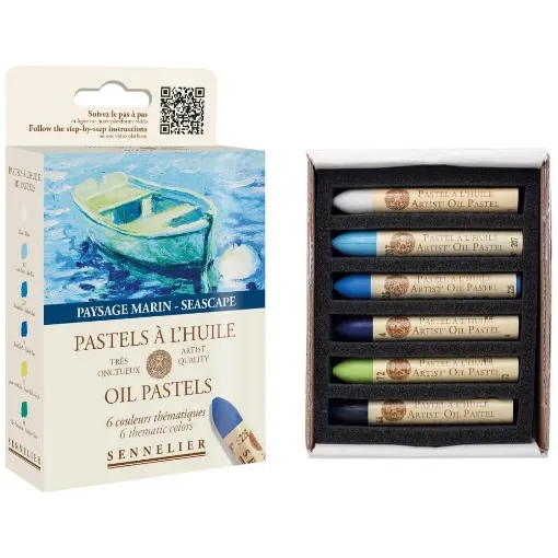 Picture of Sennelier Oil Pastels Seascape 6 Set