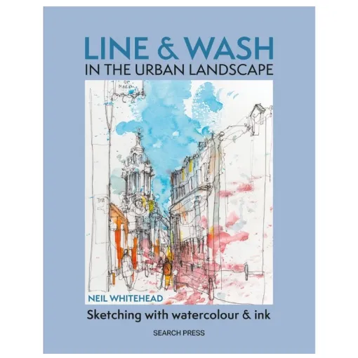 Picture of Line & Wash in the Urban Landscape Watercolour & Ink by Neil Whitehead